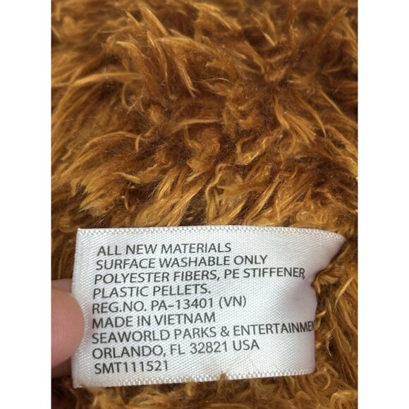 Sesame Street Snuffalufagus Plush 2021 Sea World Collectible 18” Long Snuffy - Picture 6 of 9